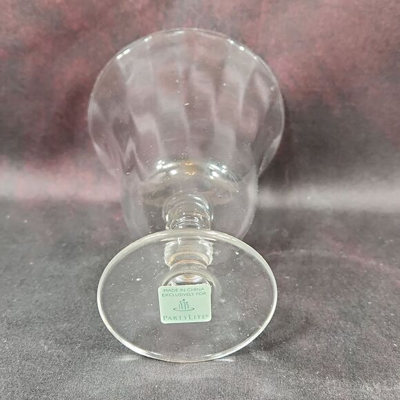🩵PartyLite Classico Nuovo Clear Tealight/Votive Candle Holder - Picture 7 of 7